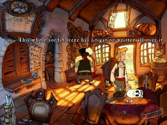 Скриншот из игры The Curse of Monkey Island - 5