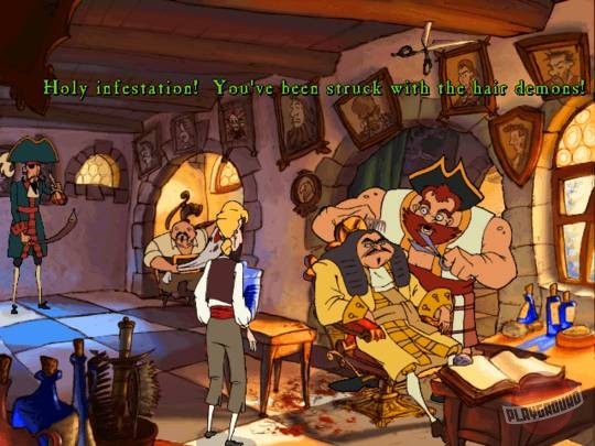 Скриншот из игры The Curse of Monkey Island - 26