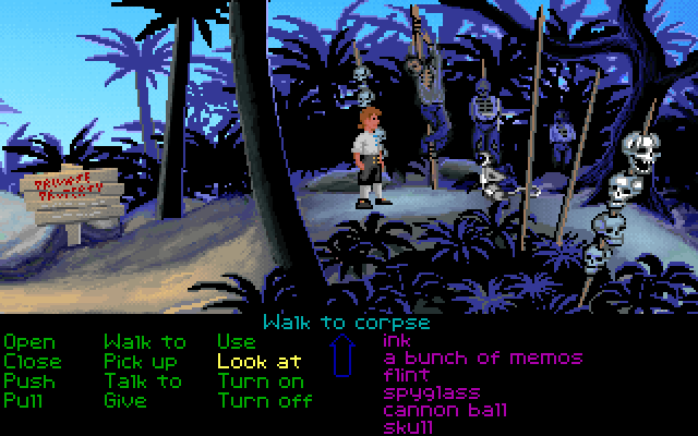 Скриншот из игры The Secret of Monkey Island - 49