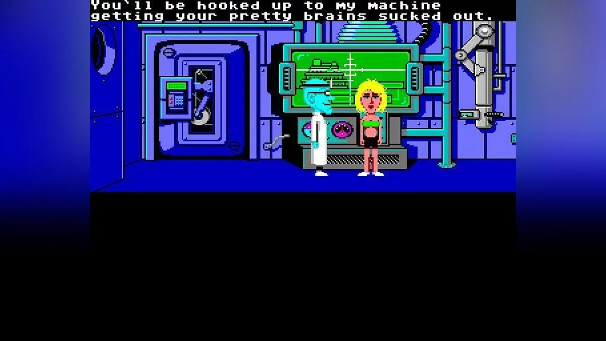 Скриншот из игры Maniac Mansion - 7