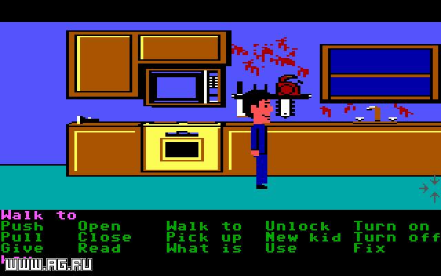 Скриншот из игры Maniac Mansion - 35