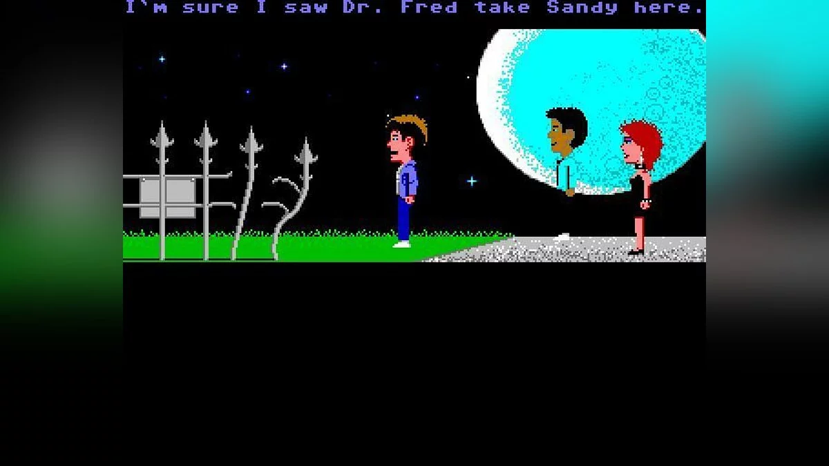 Скриншот из игры Maniac Mansion - 10