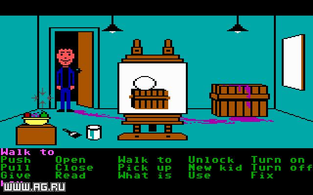 Скриншот из игры Maniac Mansion - 18
