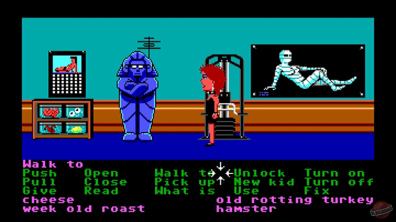 Скриншот из игры Maniac Mansion - 8