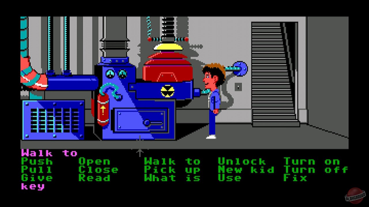 Скриншот из игры Maniac Mansion - 2