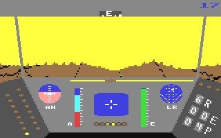 Скриншот из игры Rescue on Fractalus! - 1