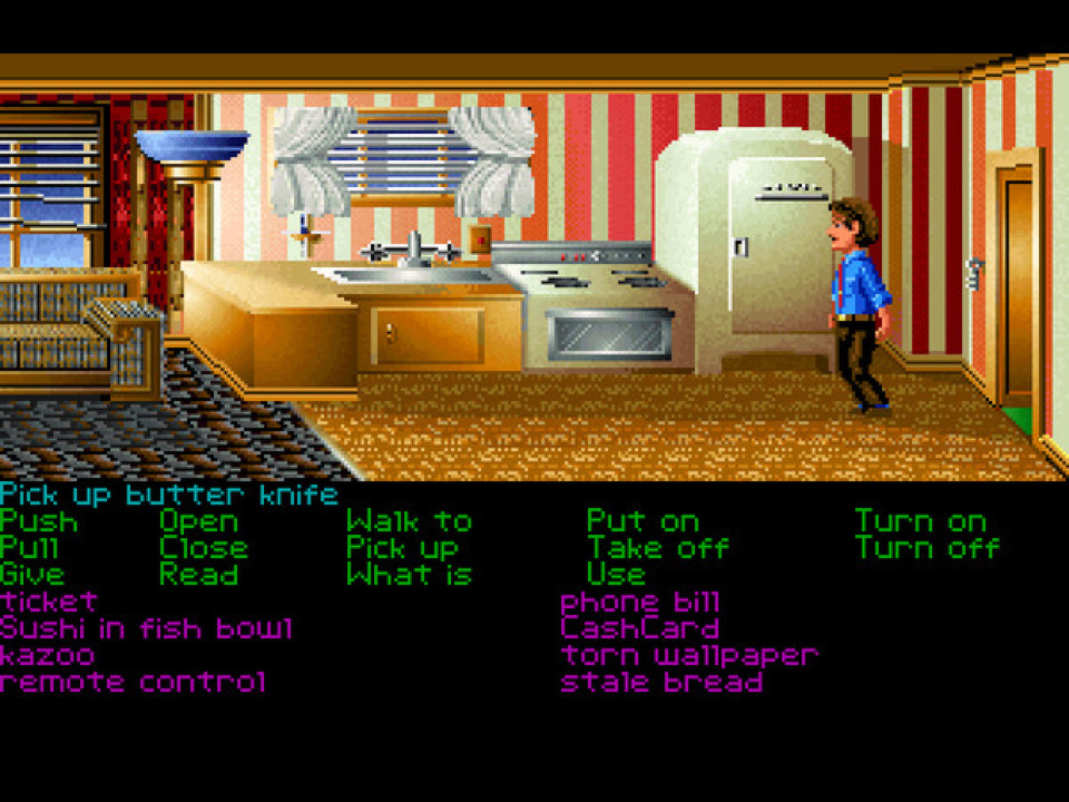 Скриншот из игры Zak McKracken and the Alien Mindbenders - 28