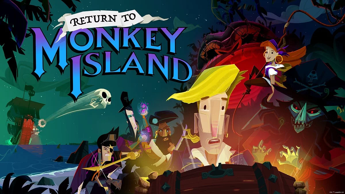 Скриншот из игры Return to Monkey Island - 6