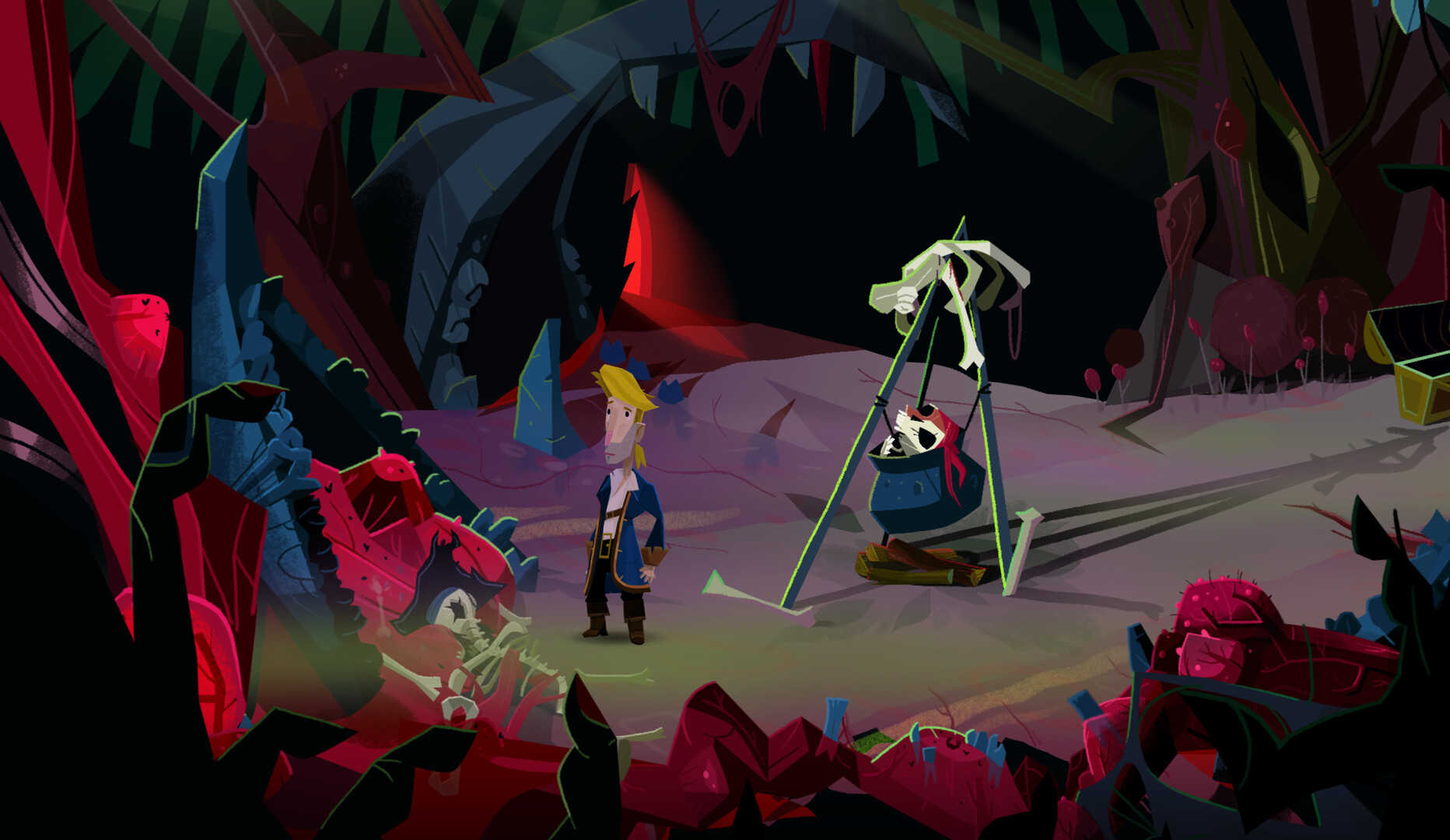 Скриншот из игры Return to Monkey Island - 16