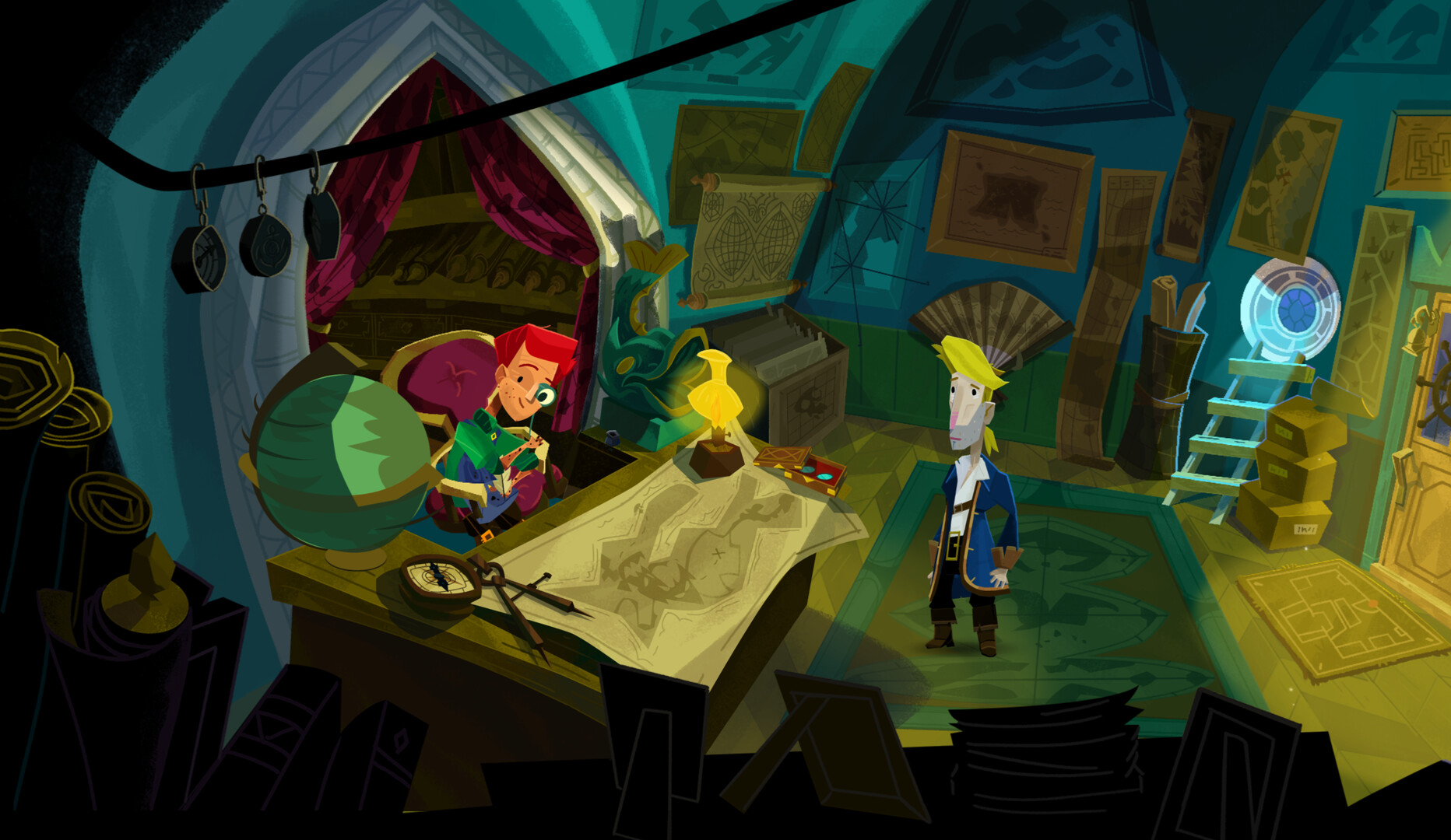 Скриншот из игры Return to Monkey Island - 1