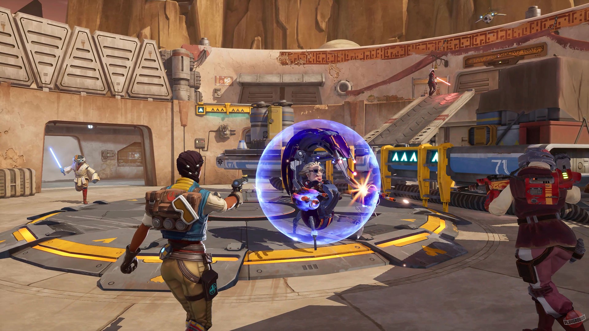 Скриншот из игры Star Wars: Hunters - 5