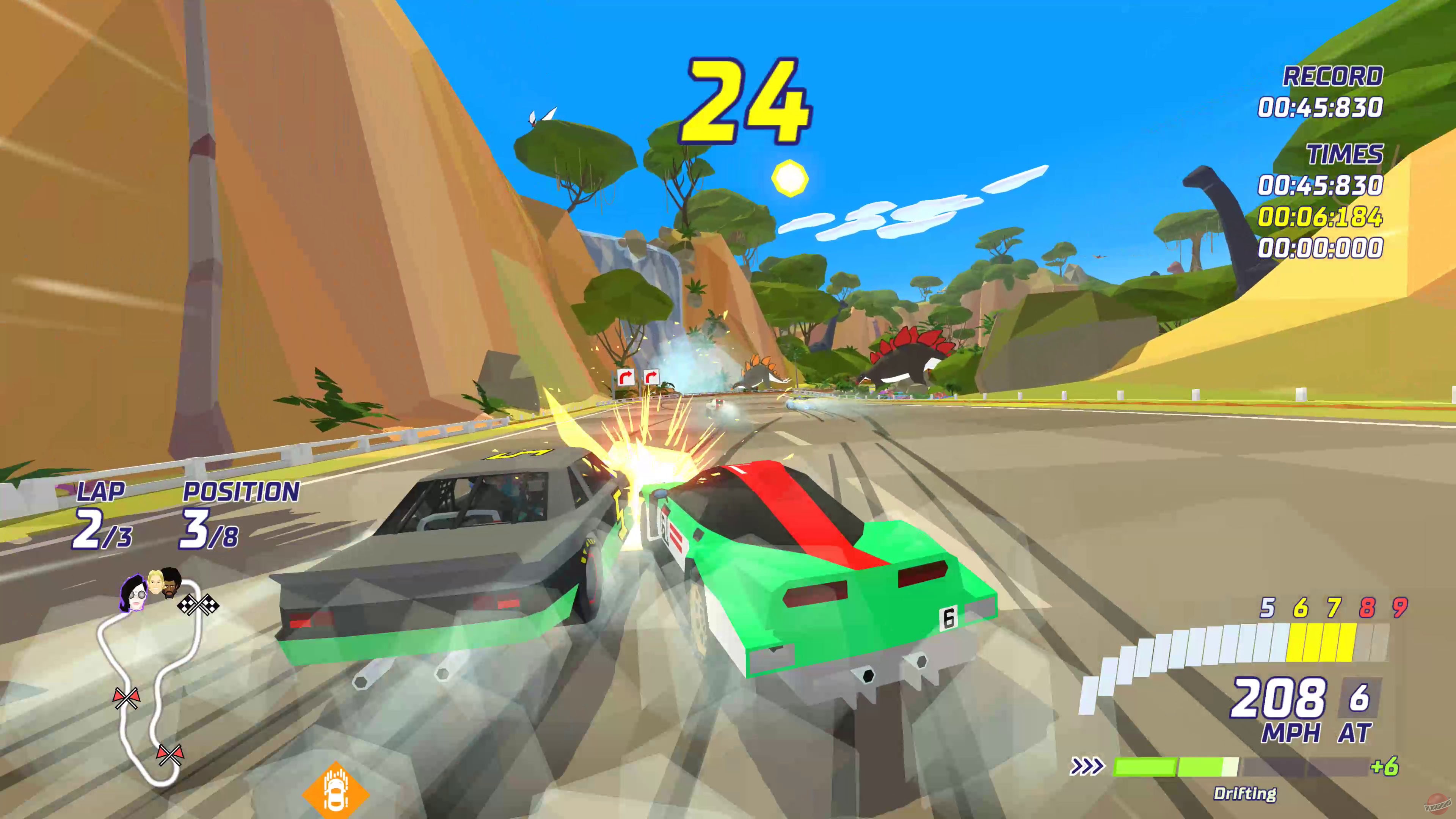 Скриншот из игры Hotshot Racing - 48