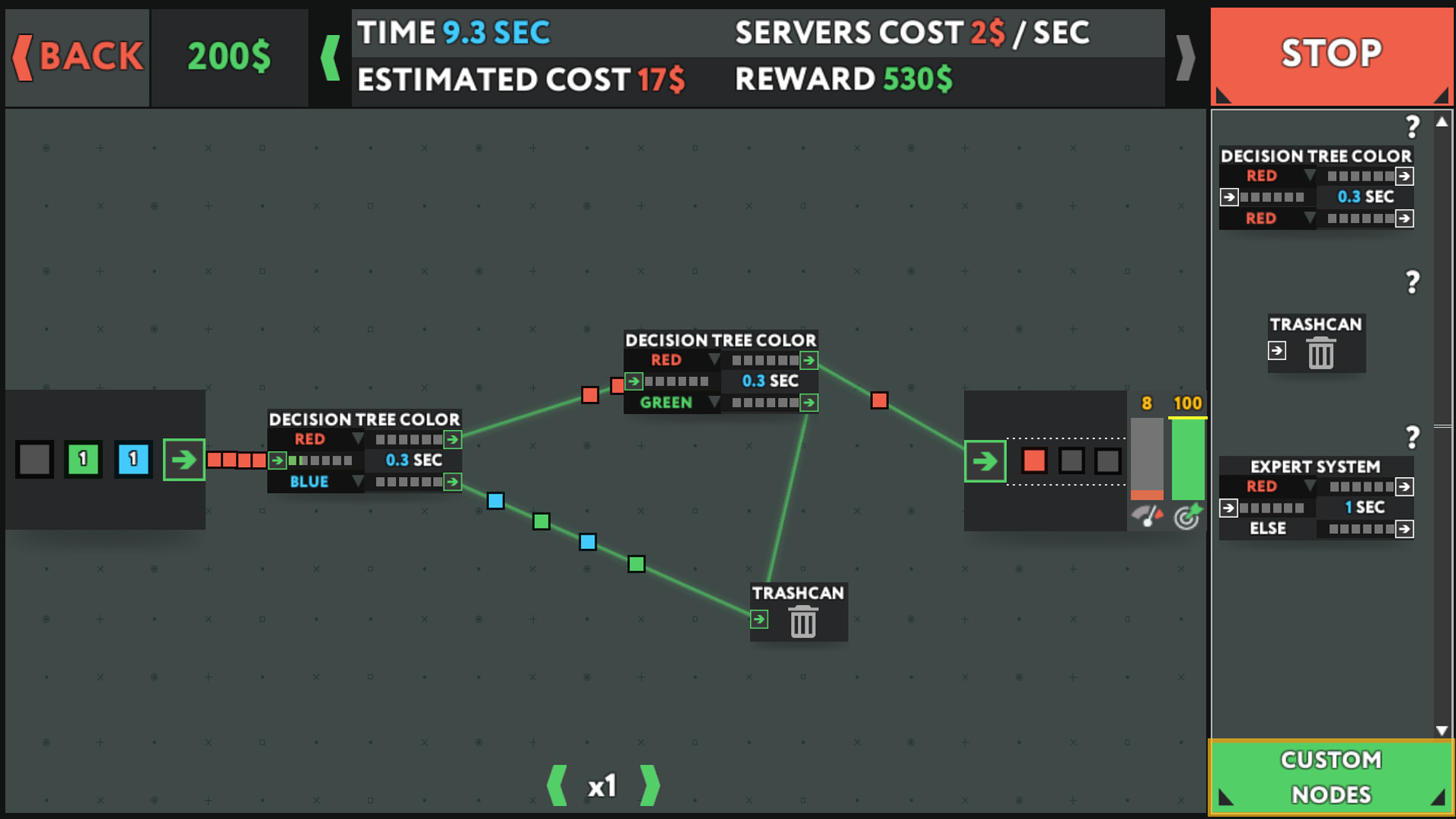 Скриншот из игры while True: learn() - 10