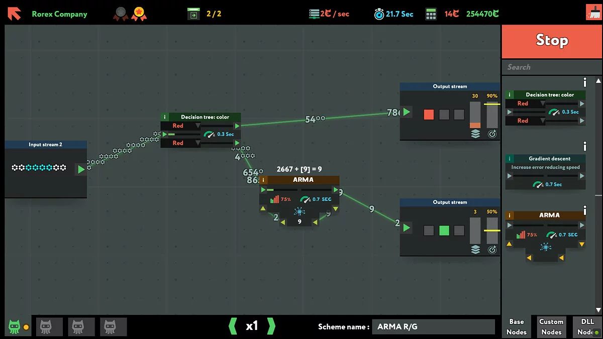 Скриншот из игры while True: learn() - 8