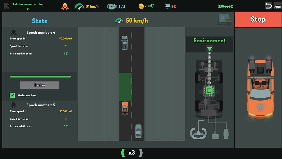 Скриншот из игры while True: learn() - 26