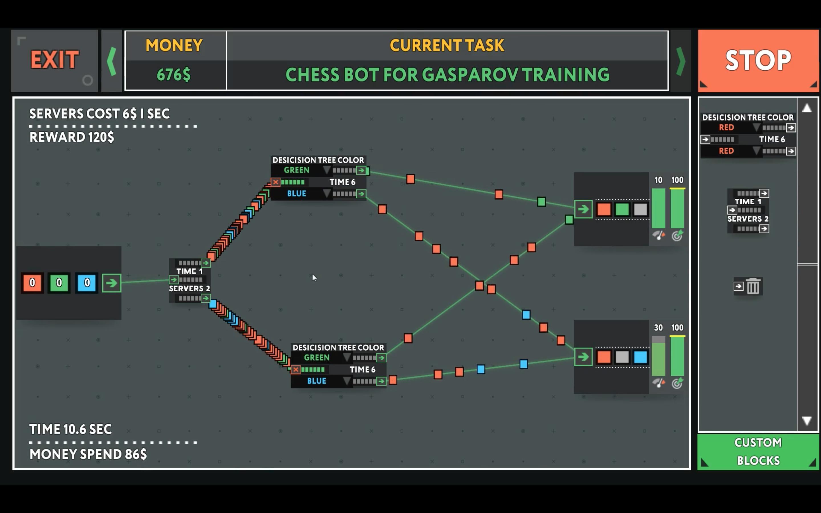 Скриншот из игры while True: learn() - 9