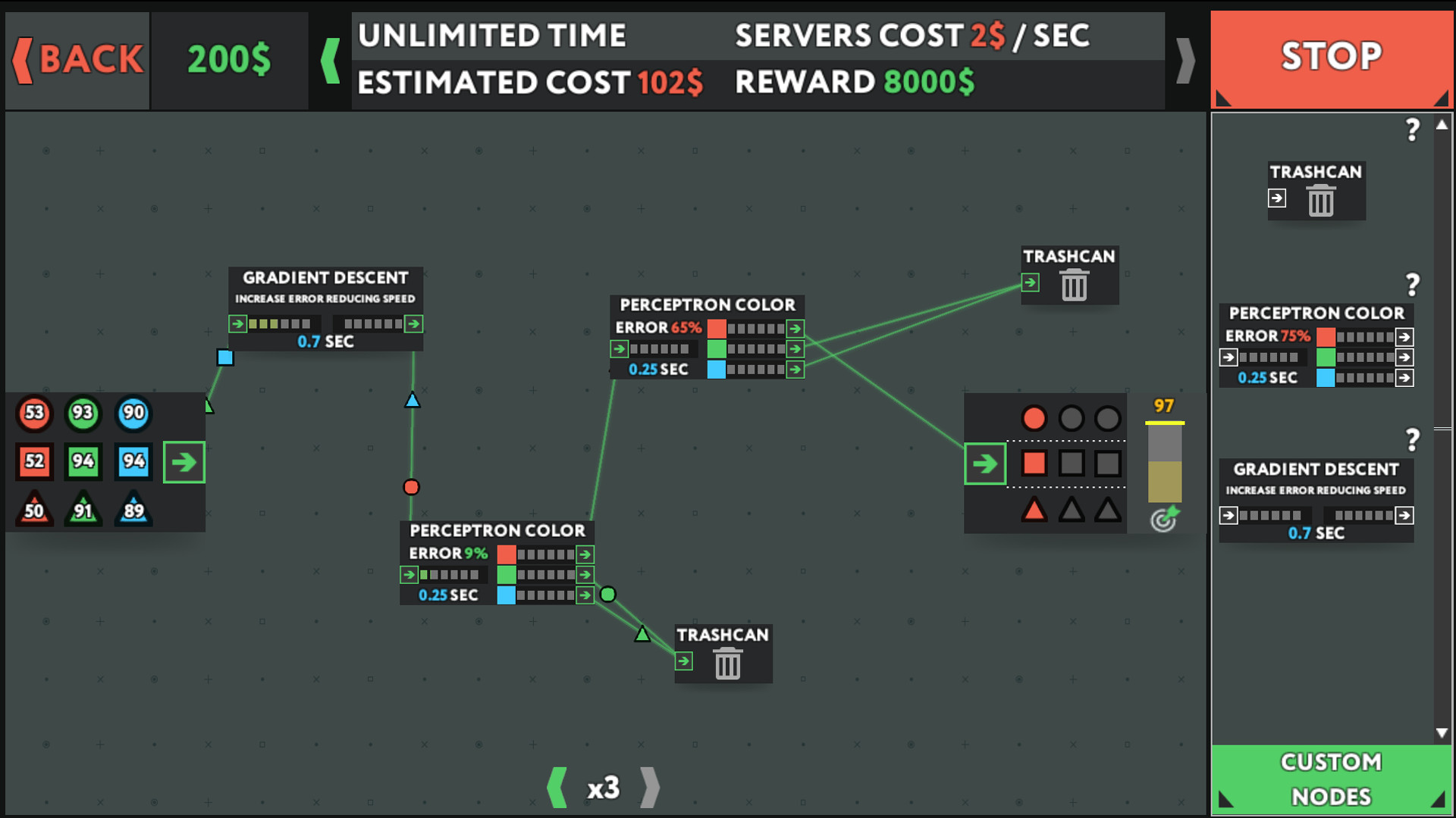 Скриншот из игры while True: learn() - 14