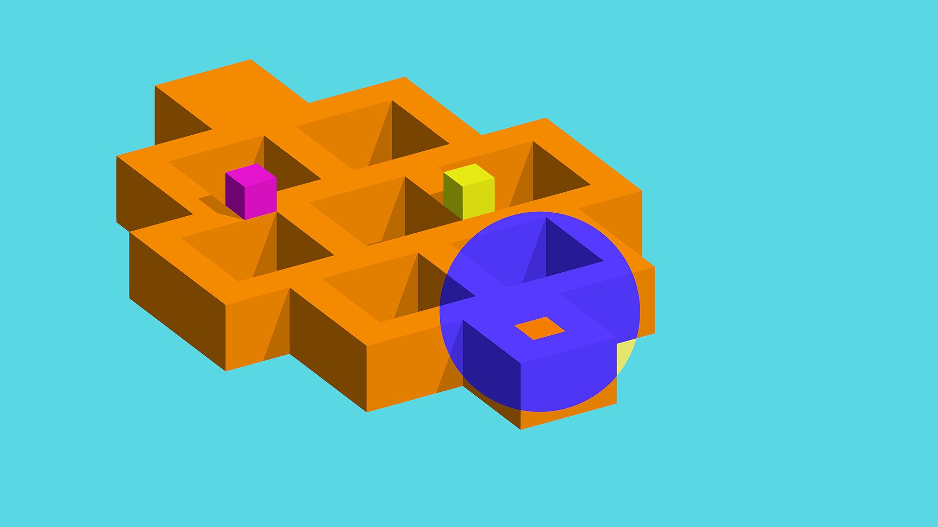 Скриншот из игры Vectronom - 2
