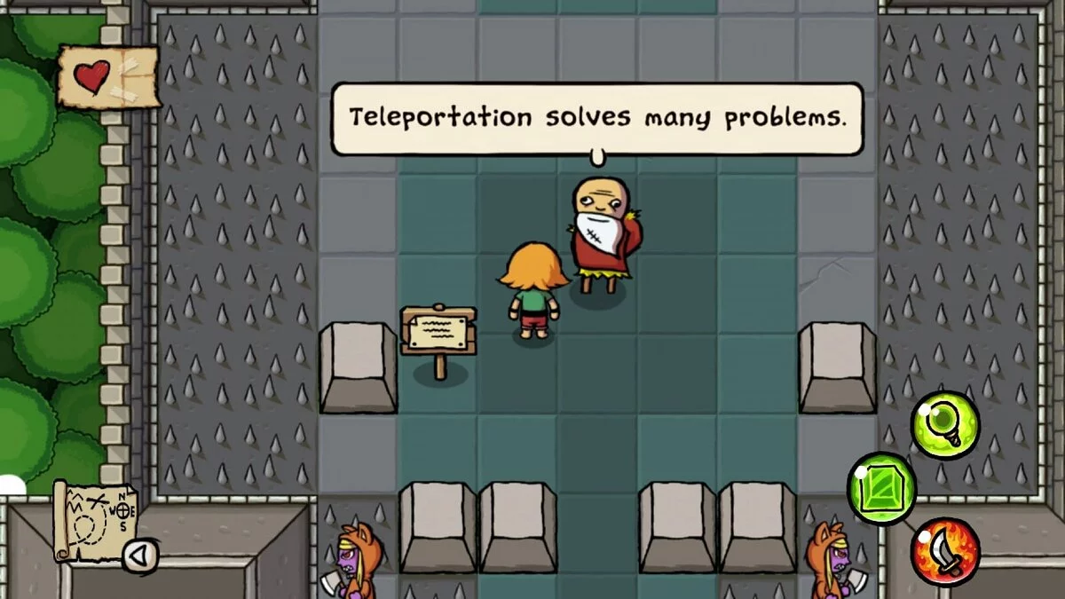 Скриншот из игры Ittle Dew - 12