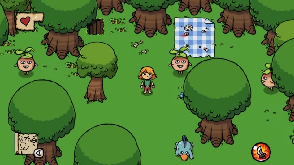 Скриншот из игры Ittle Dew - 1