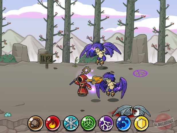 Скриншот из игры Magicka: Wizards of the Square Tablet - 8