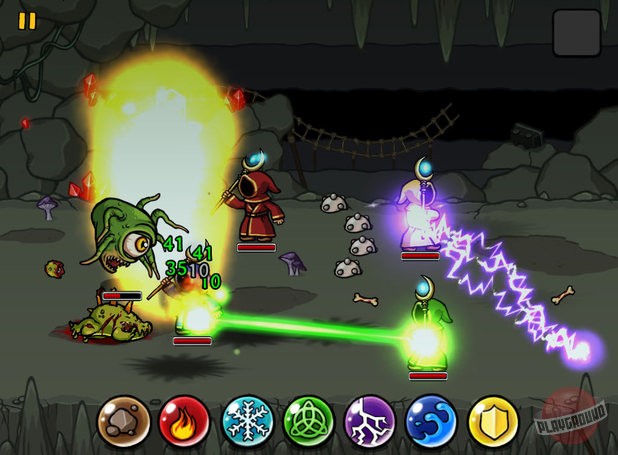 Скриншот из игры Magicka: Wizards of the Square Tablet - 11