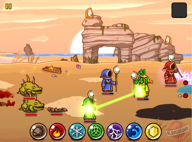 Скриншот из игры Magicka: Wizards of the Square Tablet - 13