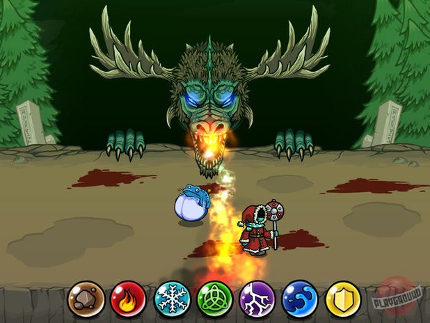 Скриншот из игры Magicka: Wizards of the Square Tablet - 2