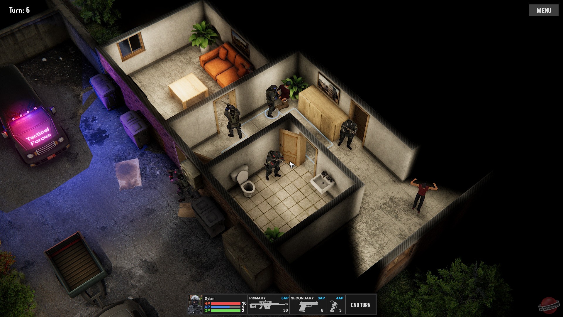 Скриншот из игры Tactical Combat Department - 5