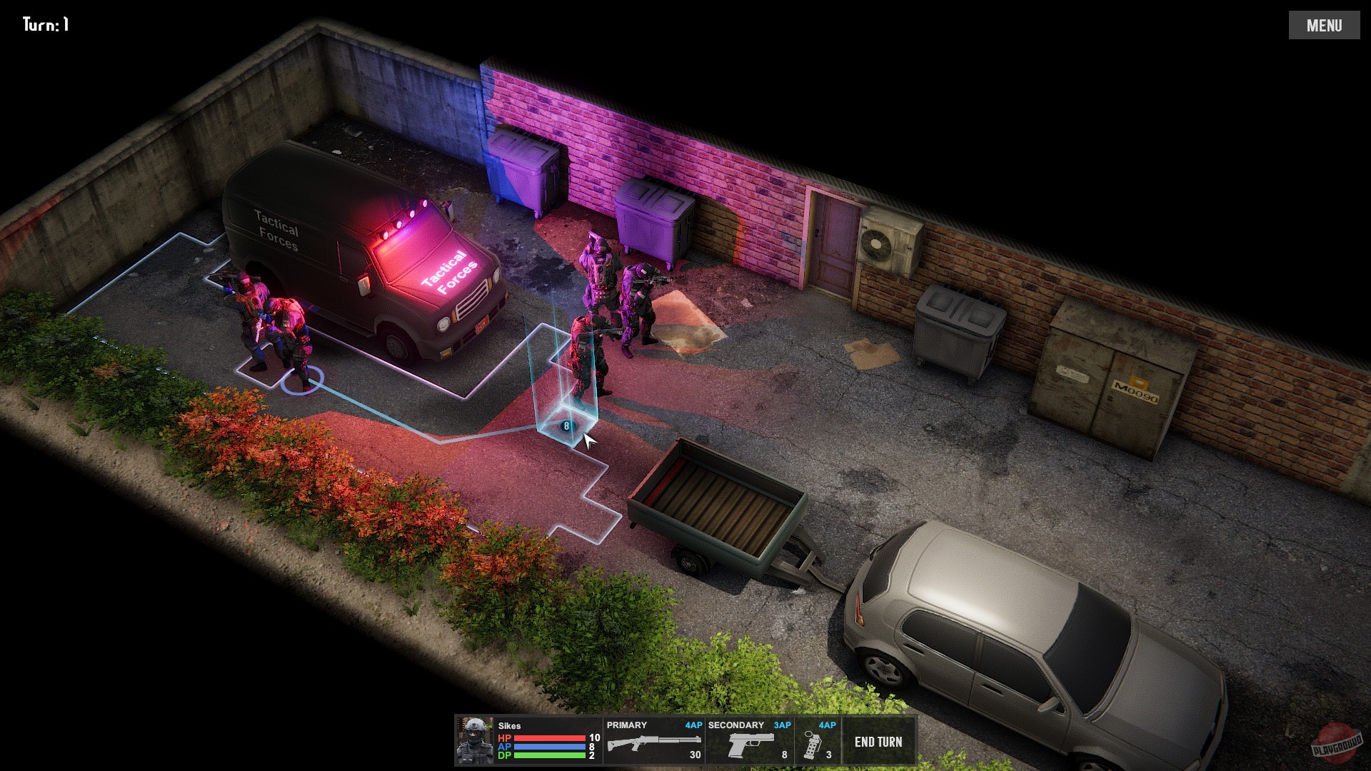 Скриншот из игры Tactical Combat Department - 18