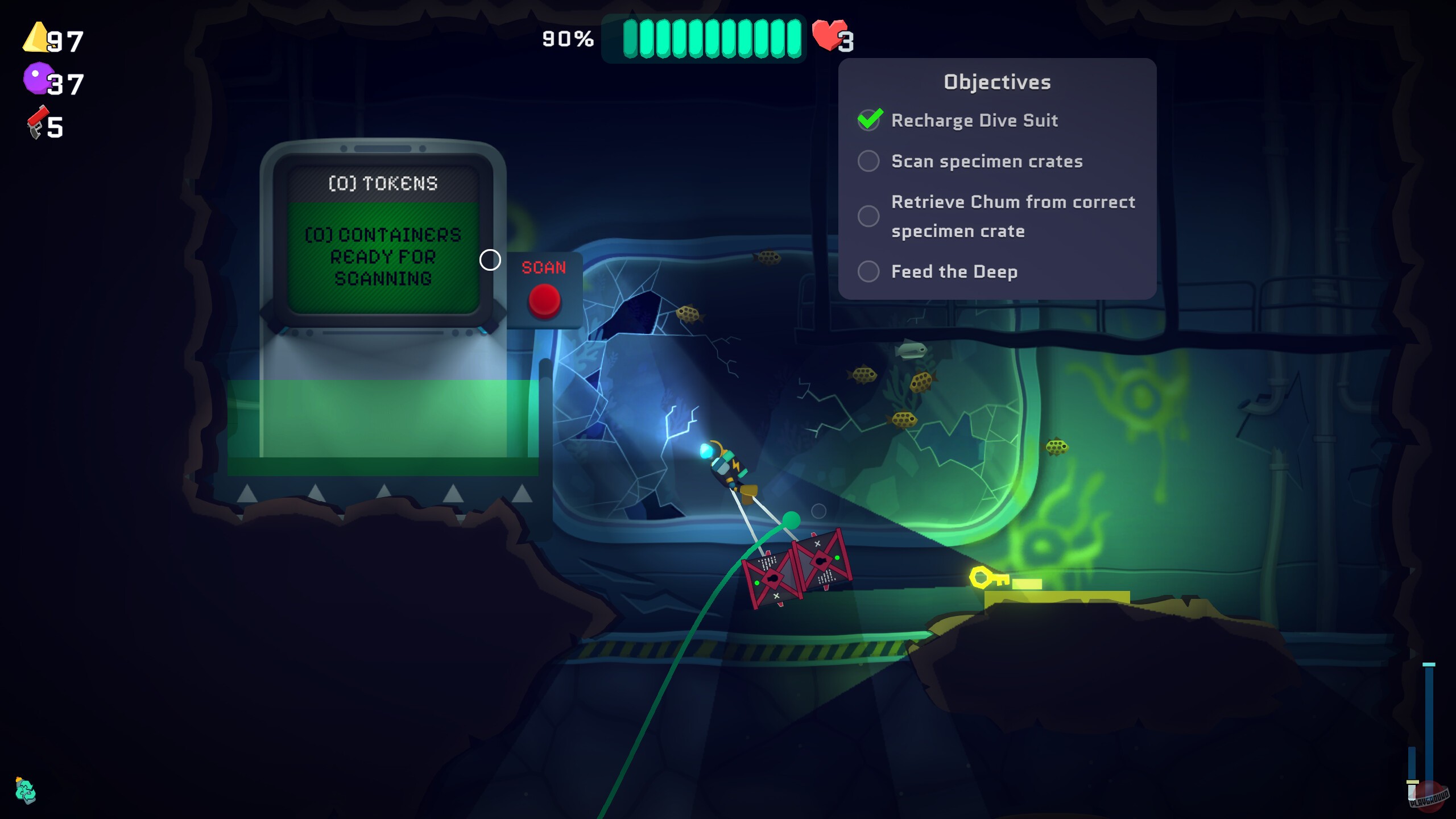 Скриншот из игры Feed the Deep - 9