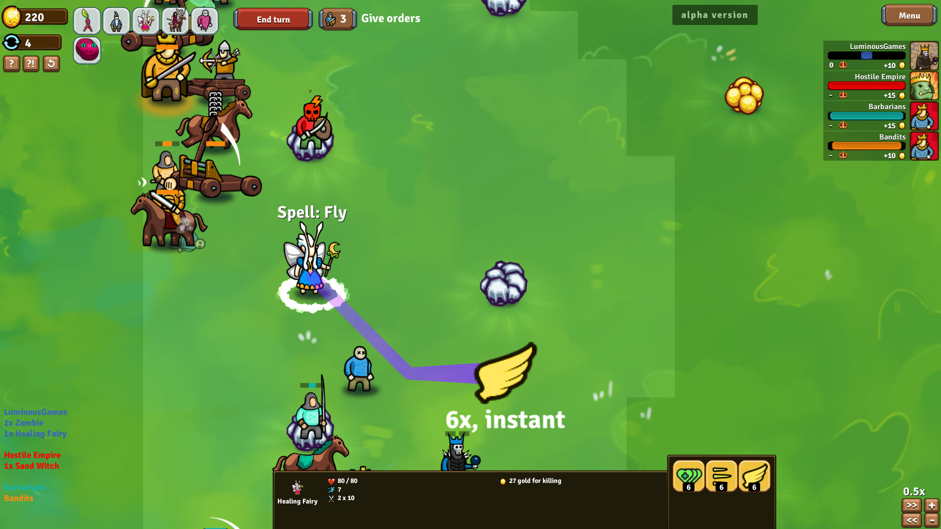 Скриншот из игры Circle Empires Tactics - 3