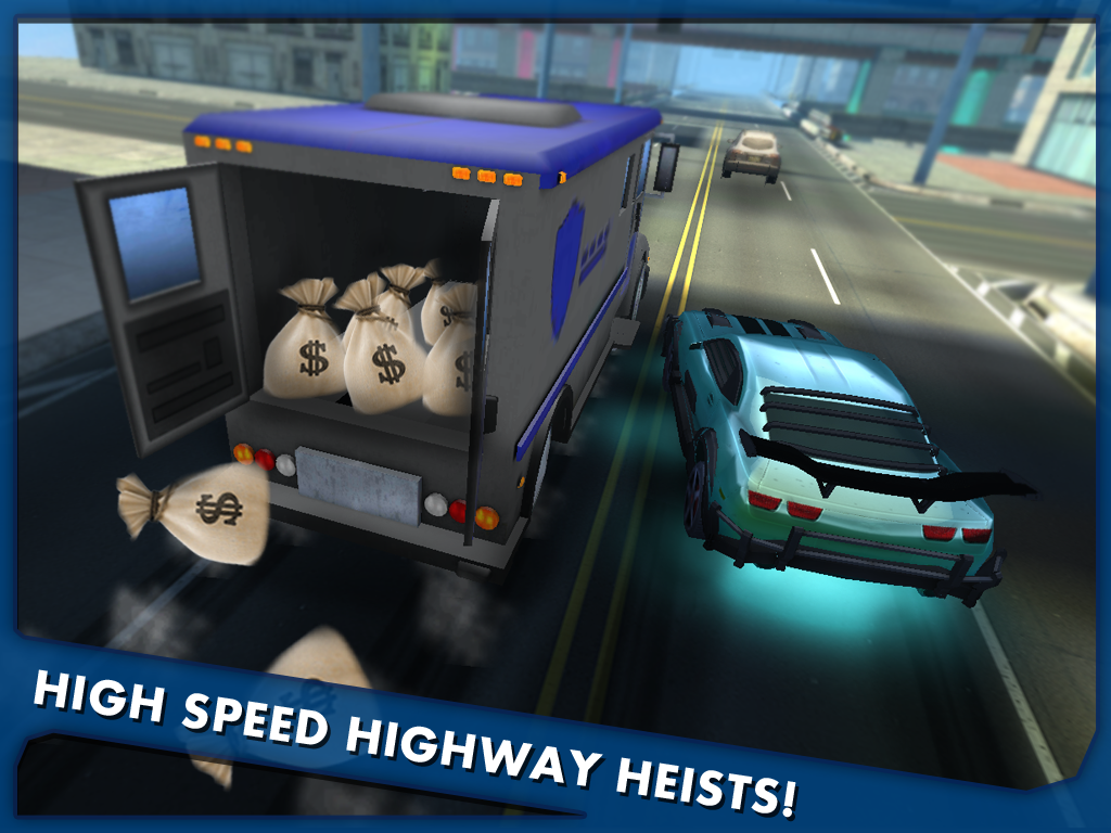 Скриншот из игры Highway Hei$t - 1