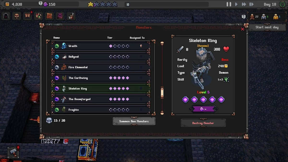 Скриншот из игры Dungeon Tycoon - 11