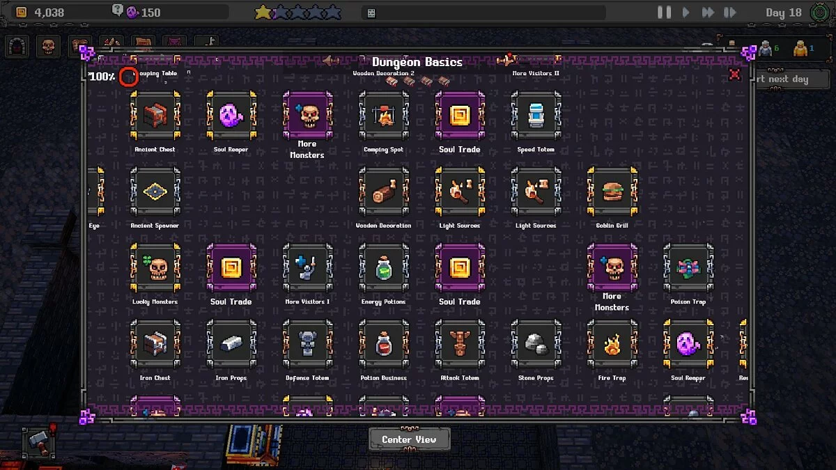 Скриншот из игры Dungeon Tycoon - 6