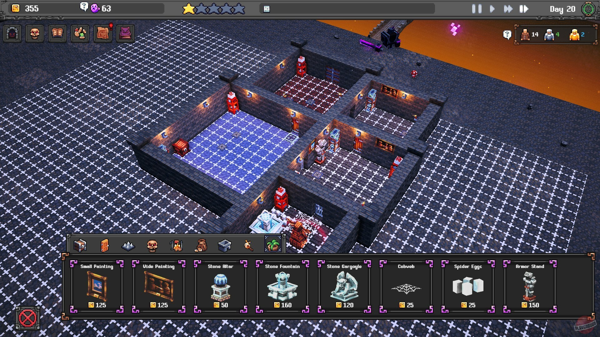 Скриншот из игры Dungeon Tycoon - 1