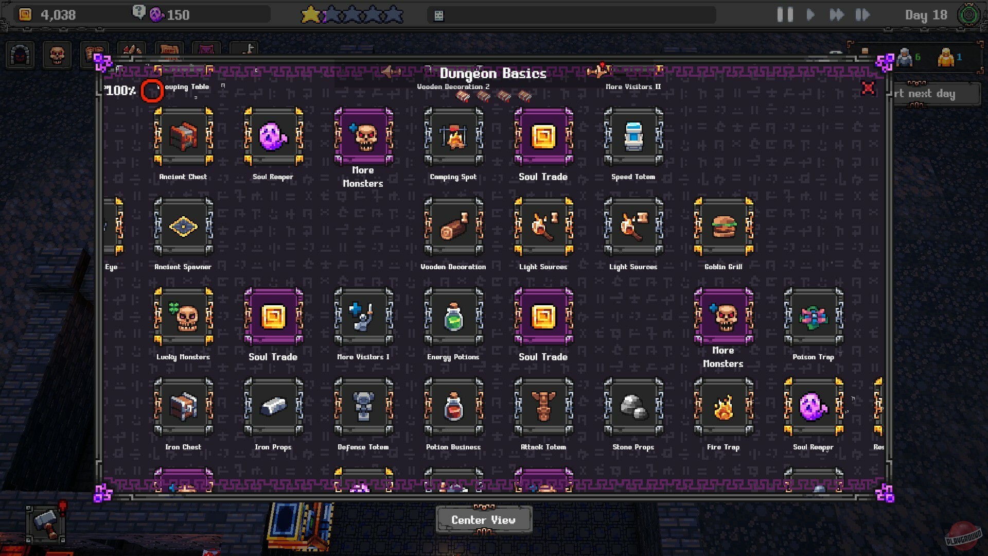 Скриншот из игры Dungeon Tycoon - 20