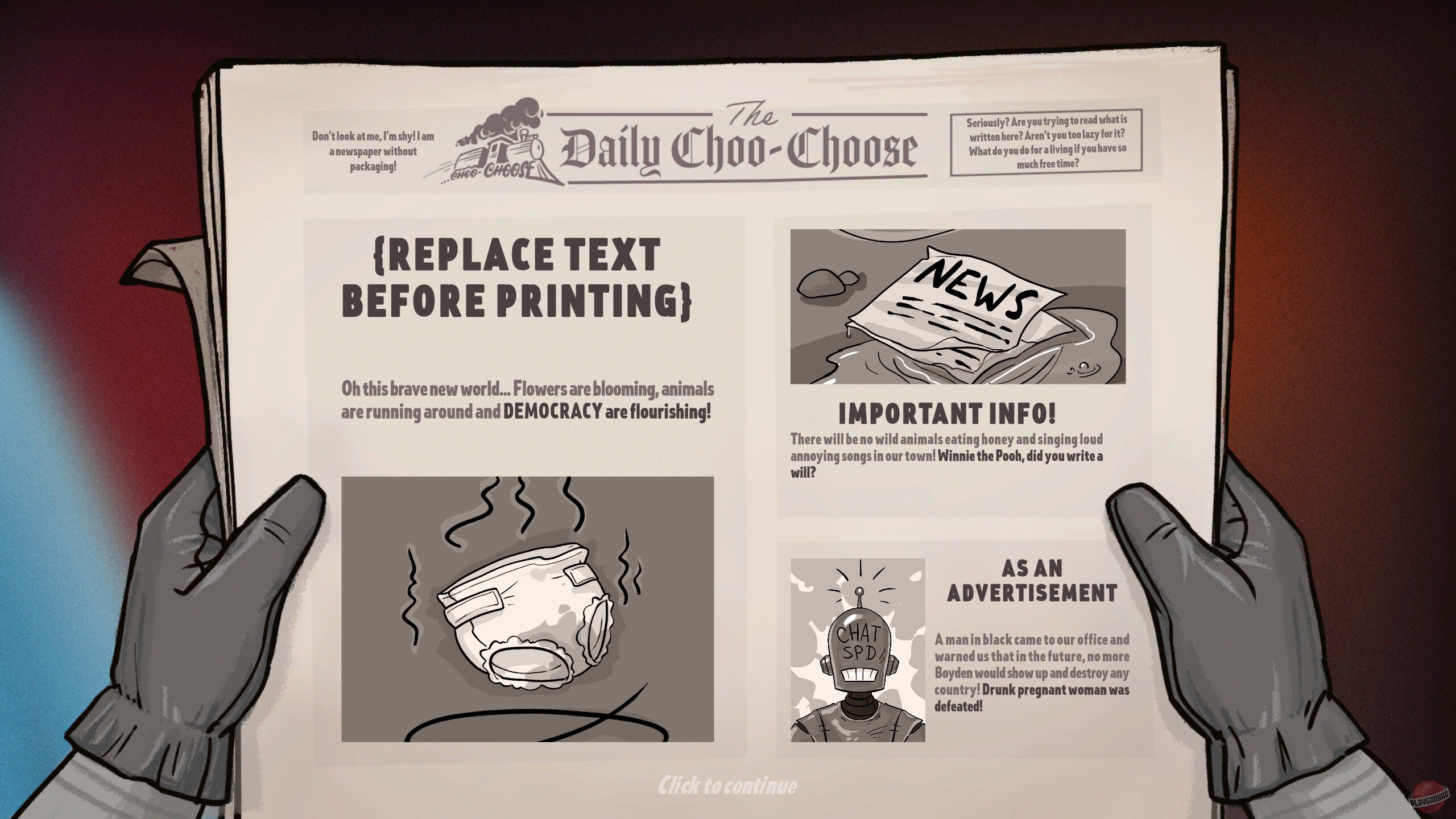 Скриншот из игры Choo-Choose - 12