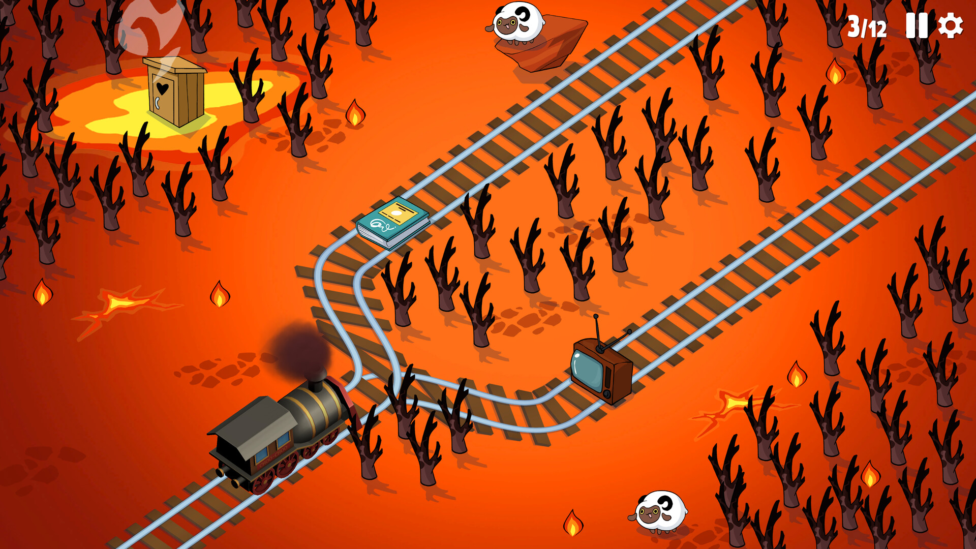 Скриншот из игры Choo-Choose - 4