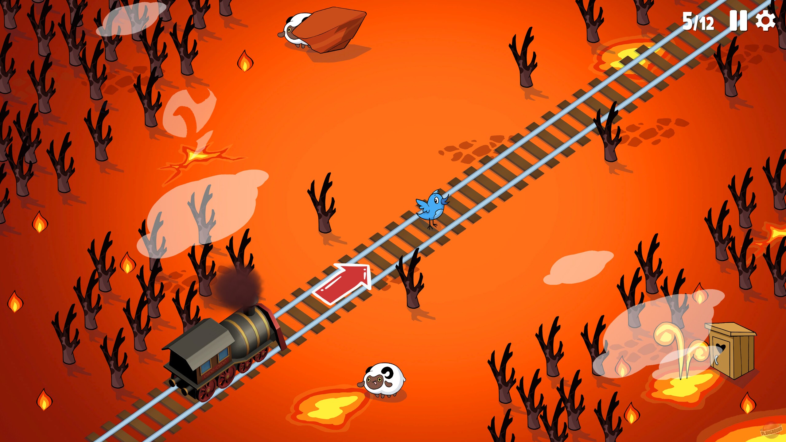 Скриншот из игры Choo-Choose - 2