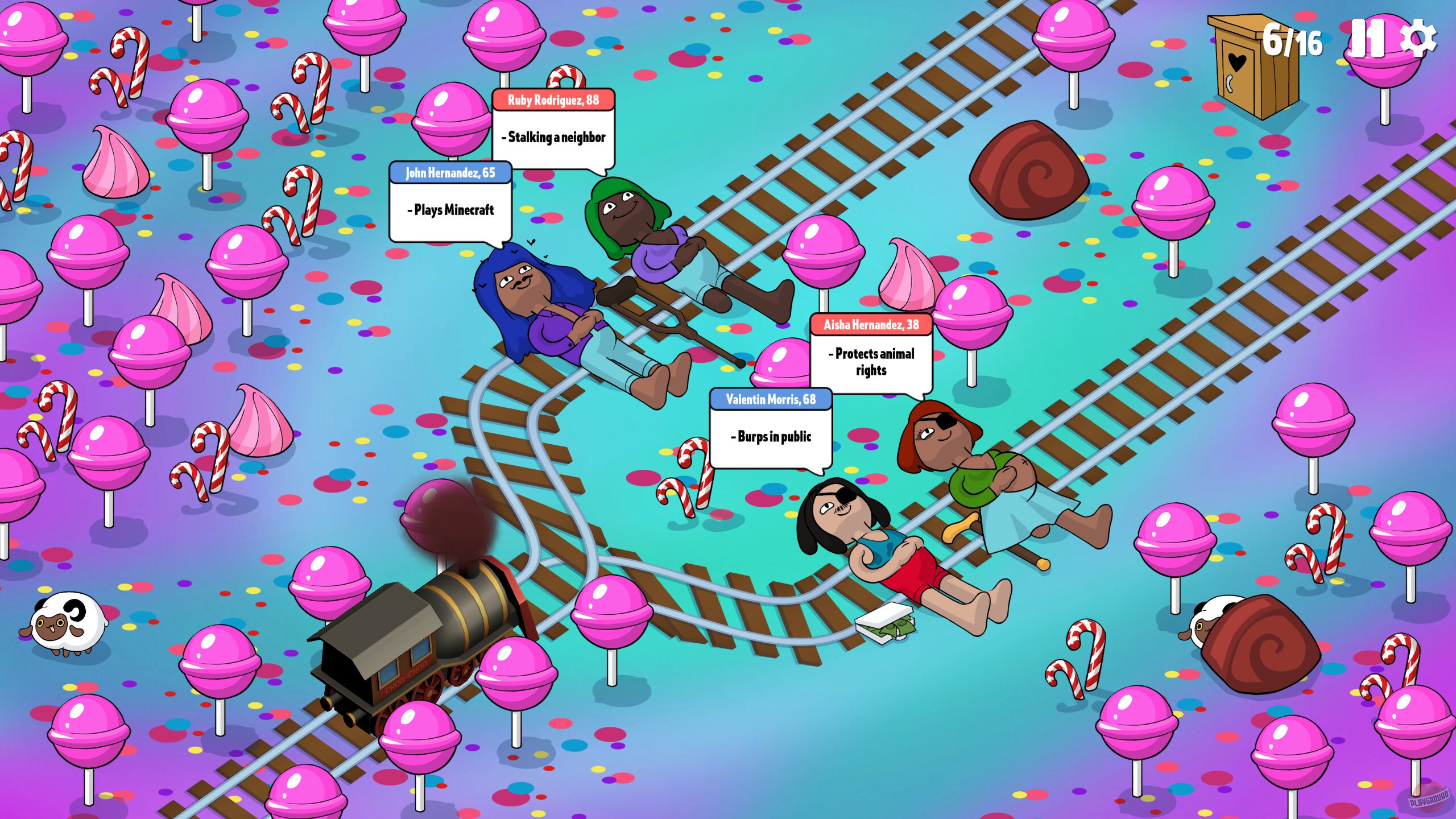 Скриншот из игры Choo-Choose - 21