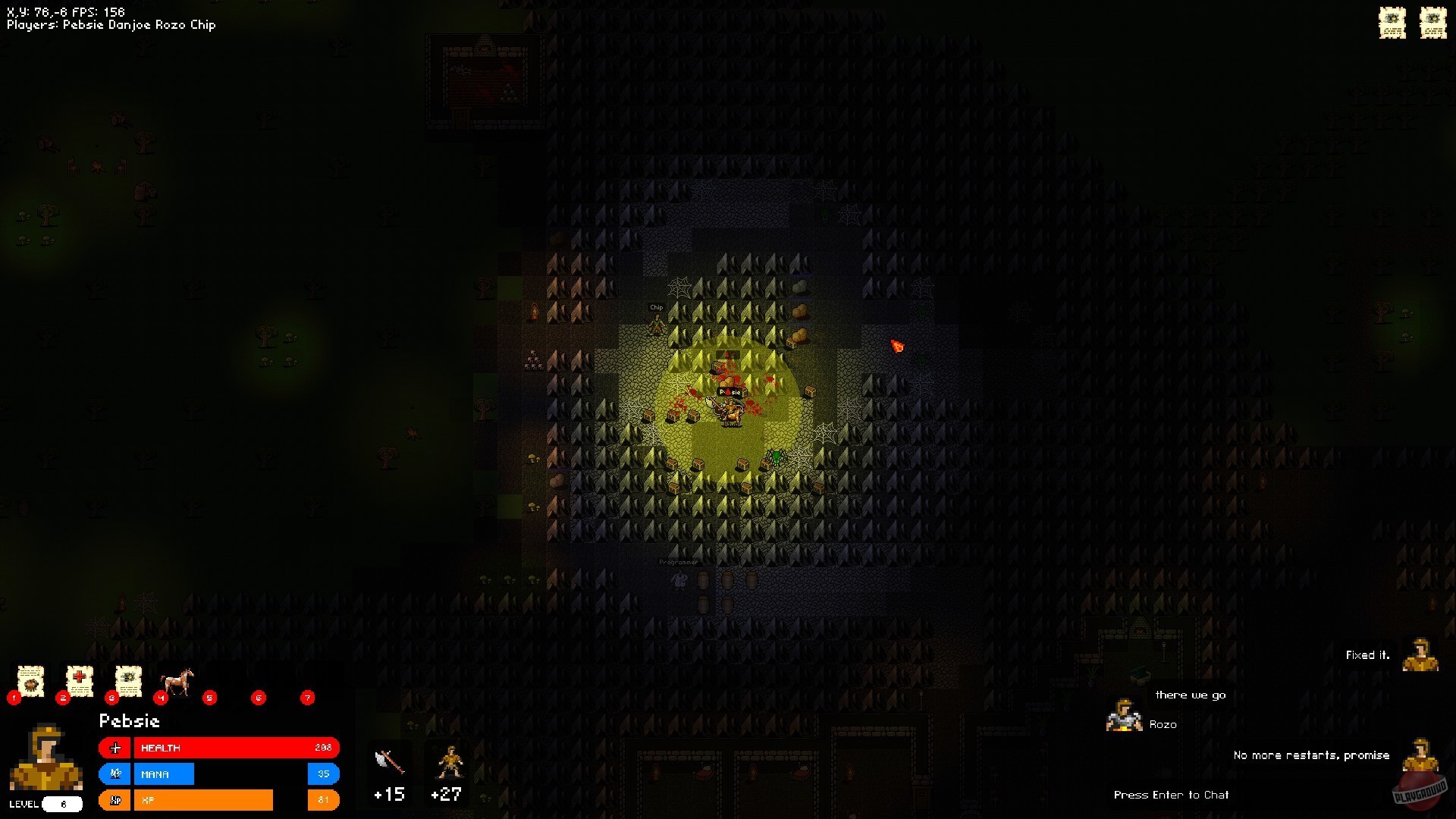 Скриншот из игры BrawlQuest - 4