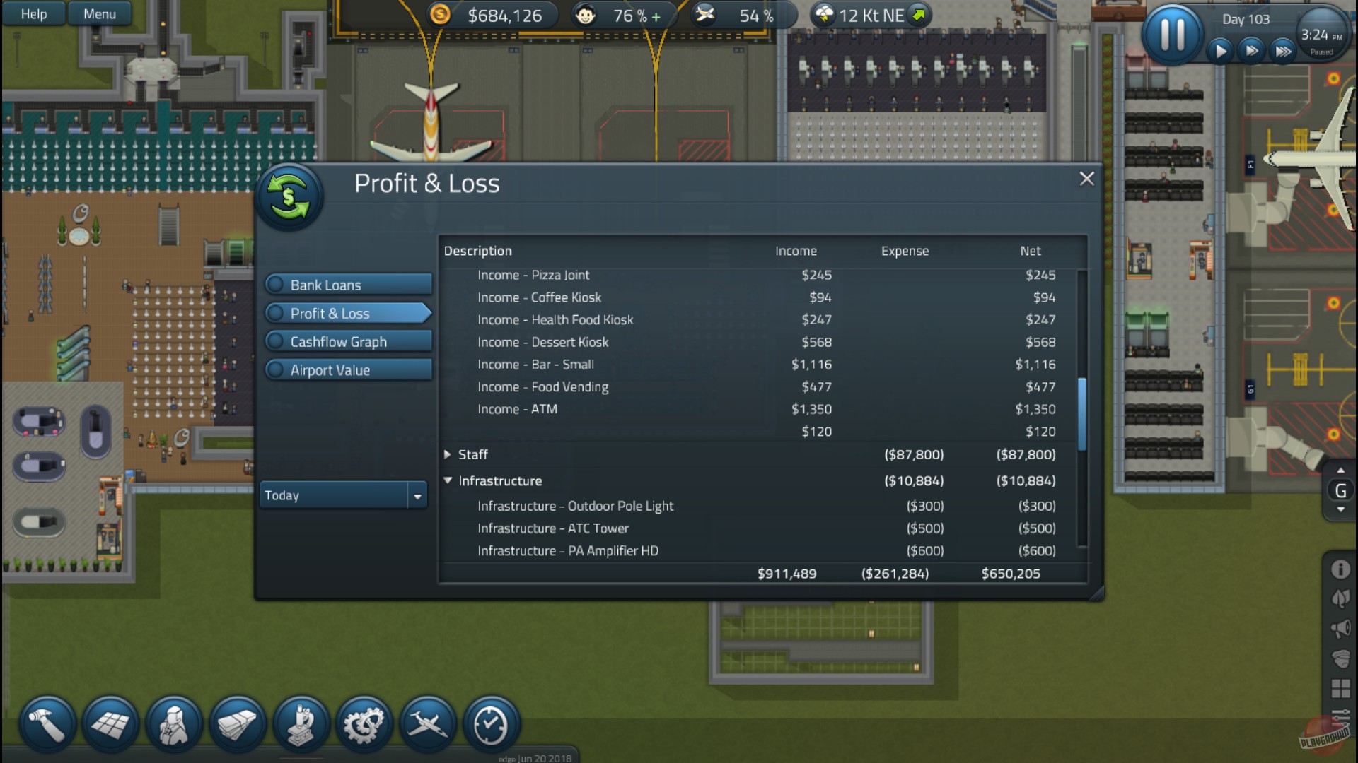 Скриншот из игры SimAirport - 43