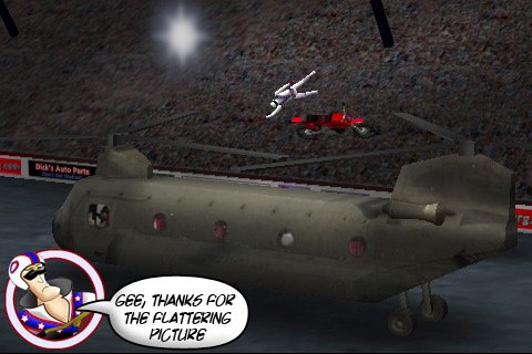 Скриншот из игры Daredevil Dave: Motorcycle Stuntman! - 1