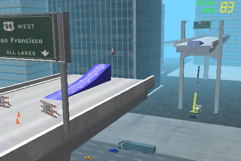 Скриншот из игры Daredevil Dave: Motorcycle Stuntman! - 2