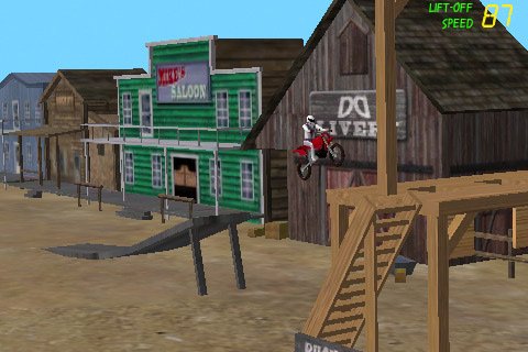 Скриншот из игры Daredevil Dave: Motorcycle Stuntman! - 4