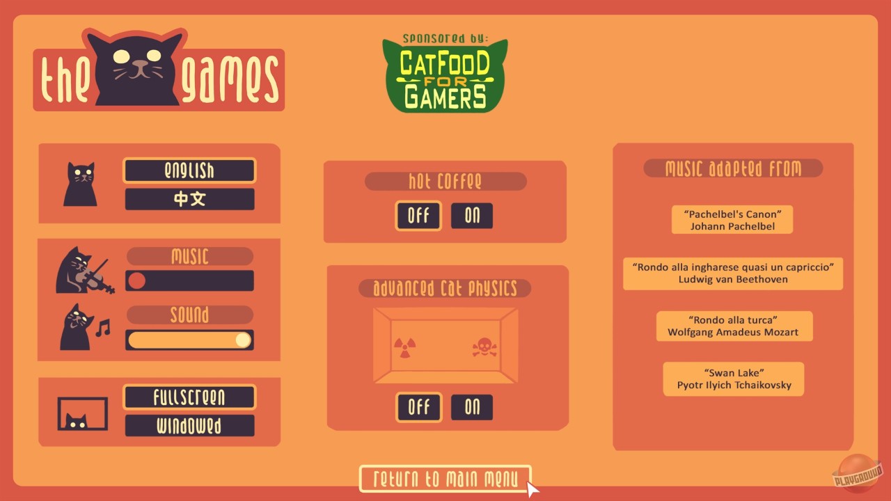 Скриншот из игры The Cat Games - 3