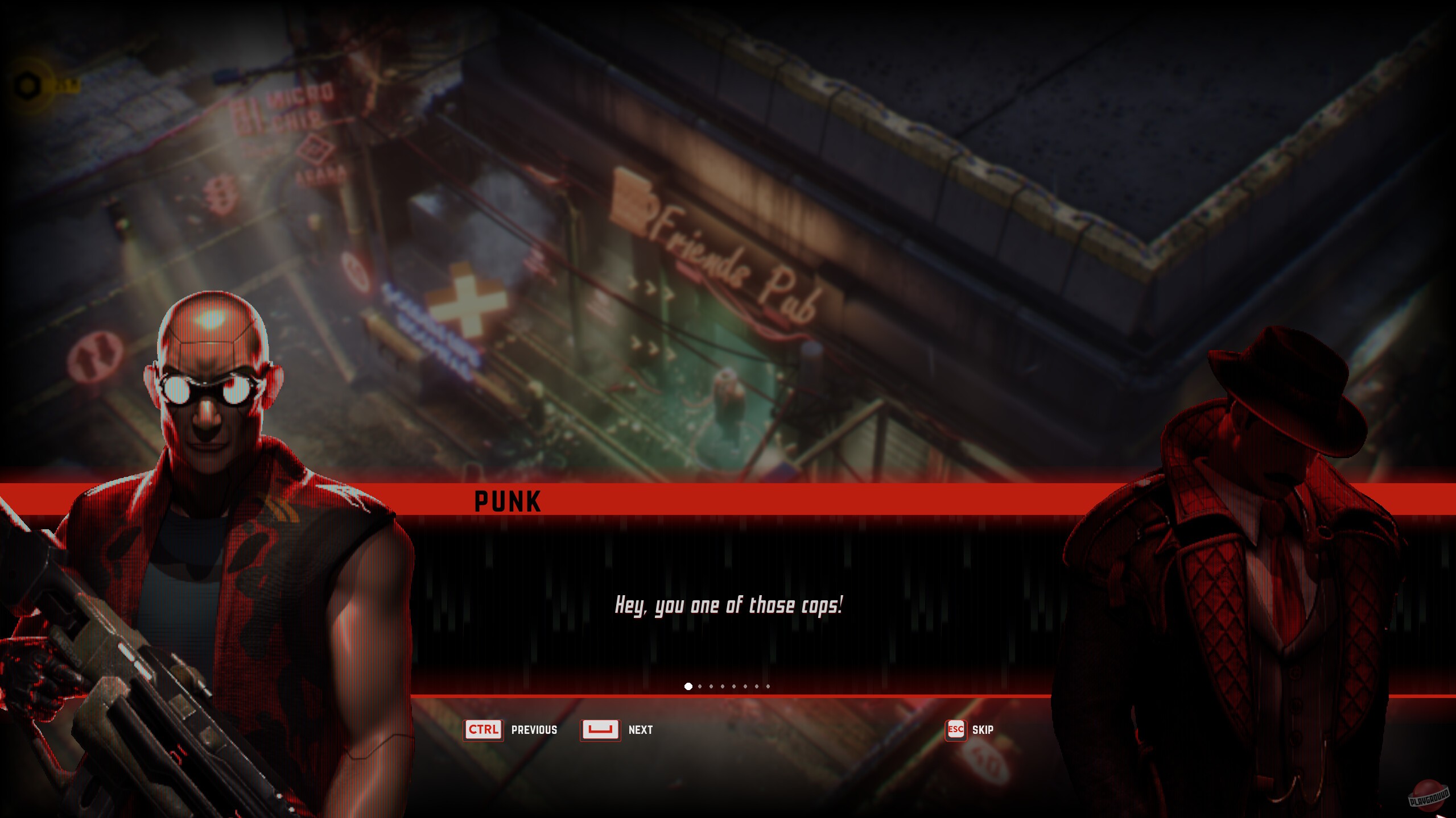 Скриншот из игры DeTechtive 2112 - 3