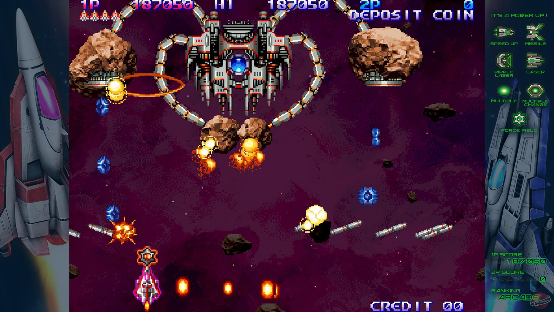 Скриншот из игры Gradius ORIGINS - 2
