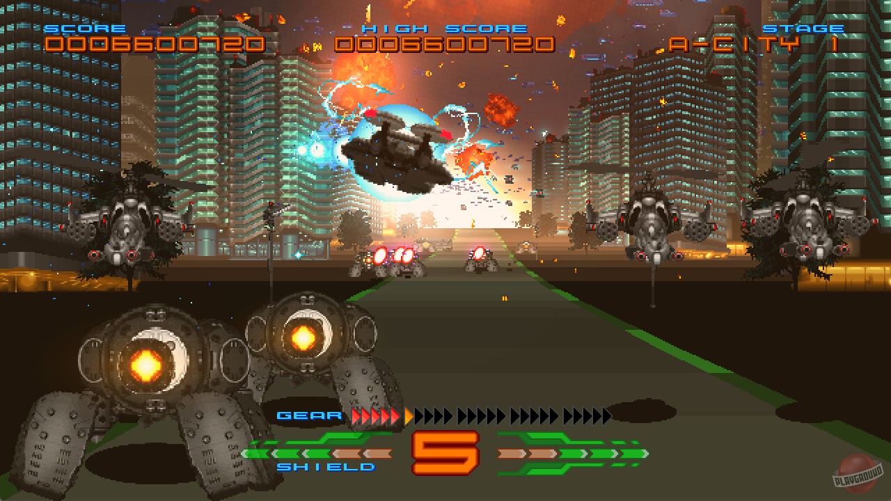 Скриншот из игры Night Striker Gear - 3